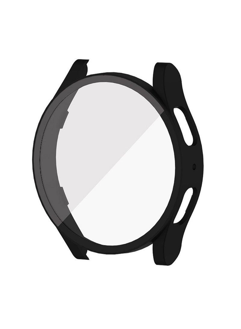 Black Pc + Tempered Glass Galaxy Watch 40mm Protective Case Tempered Film Integrated, Waterproof And Drop-Proof - Image 1